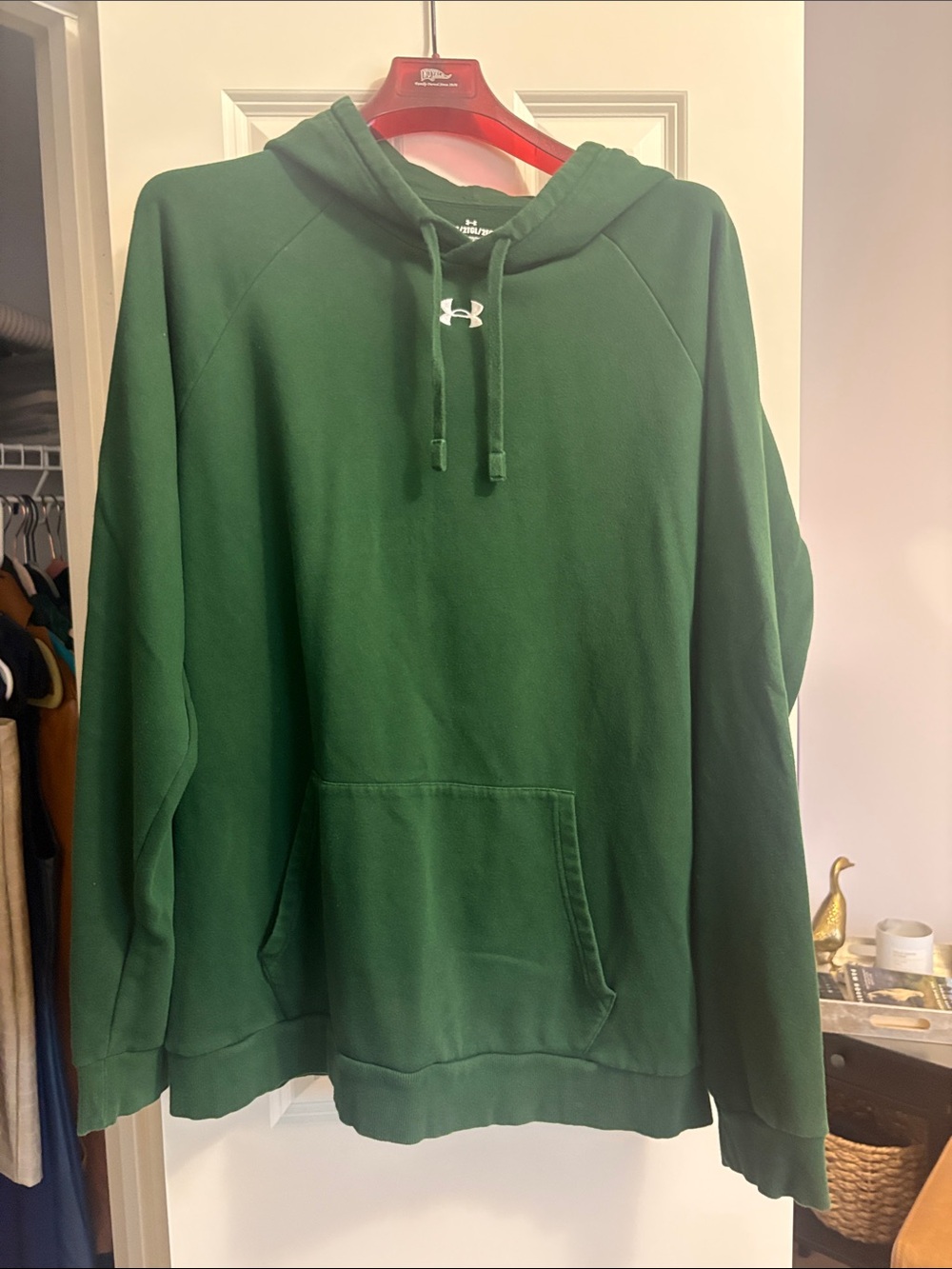Under Armour Men’s Dark Green Pullover Hoodie